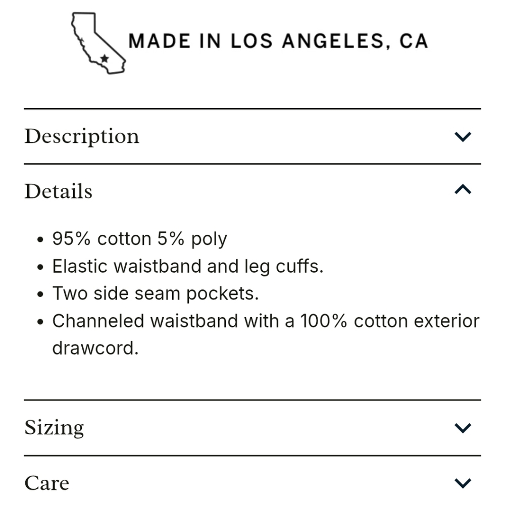 American Giant Sweatpants - Picture 6 of 6